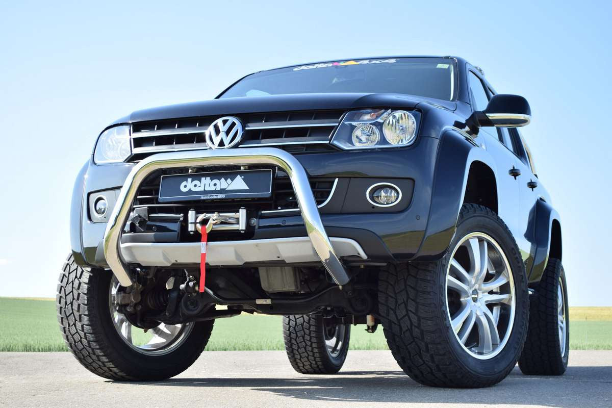 delta4x4 Personenschutzbügel Edelstahl – VW Amarok (AROH)