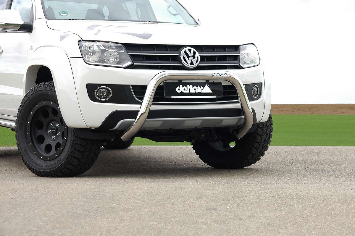 delta4x4 Personenschutzbügel Edelstahl – VW Amarok (AROH)