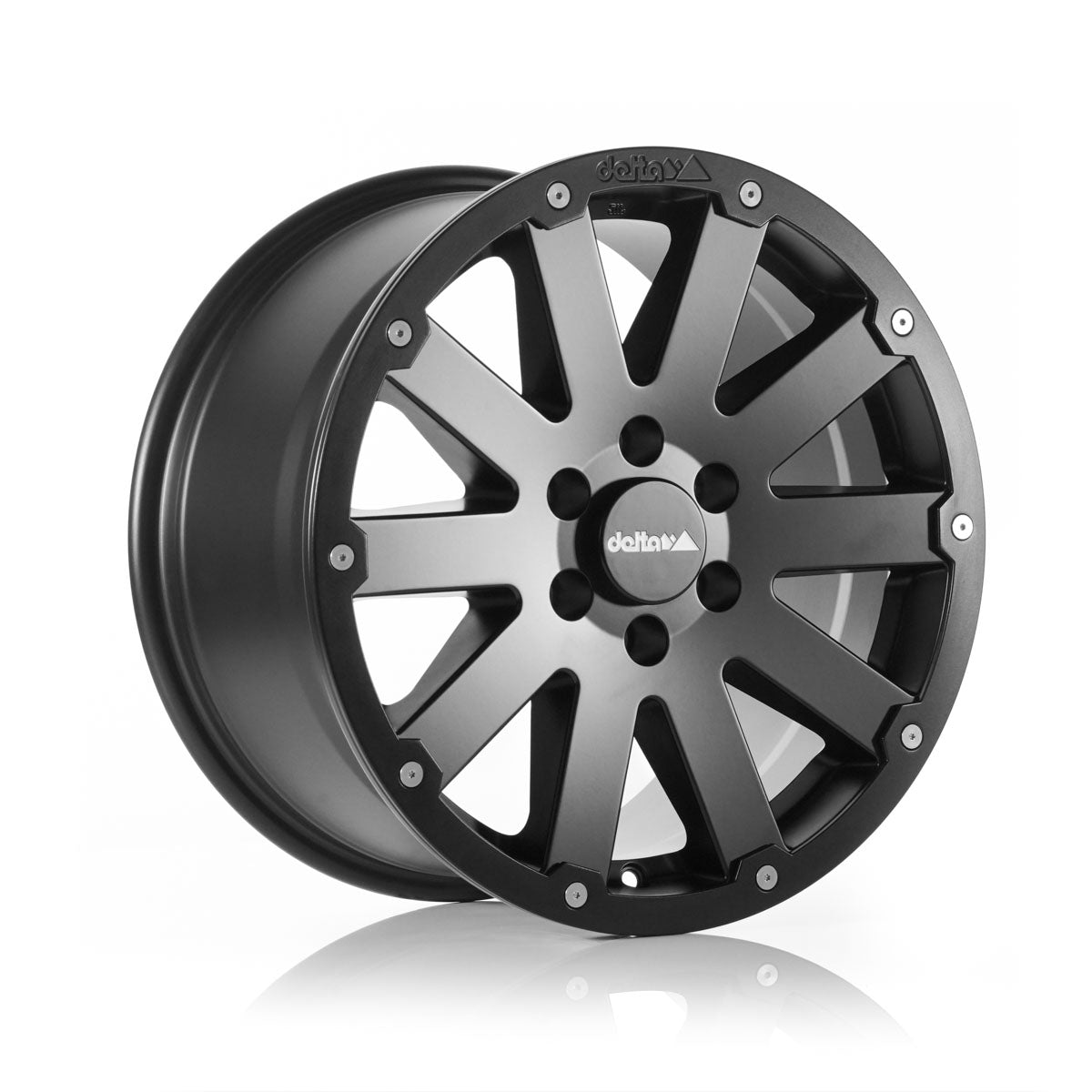 delta4x4 Hanma Alufelge 6x139,7 Schwarz Matt – Ranger Raptor
