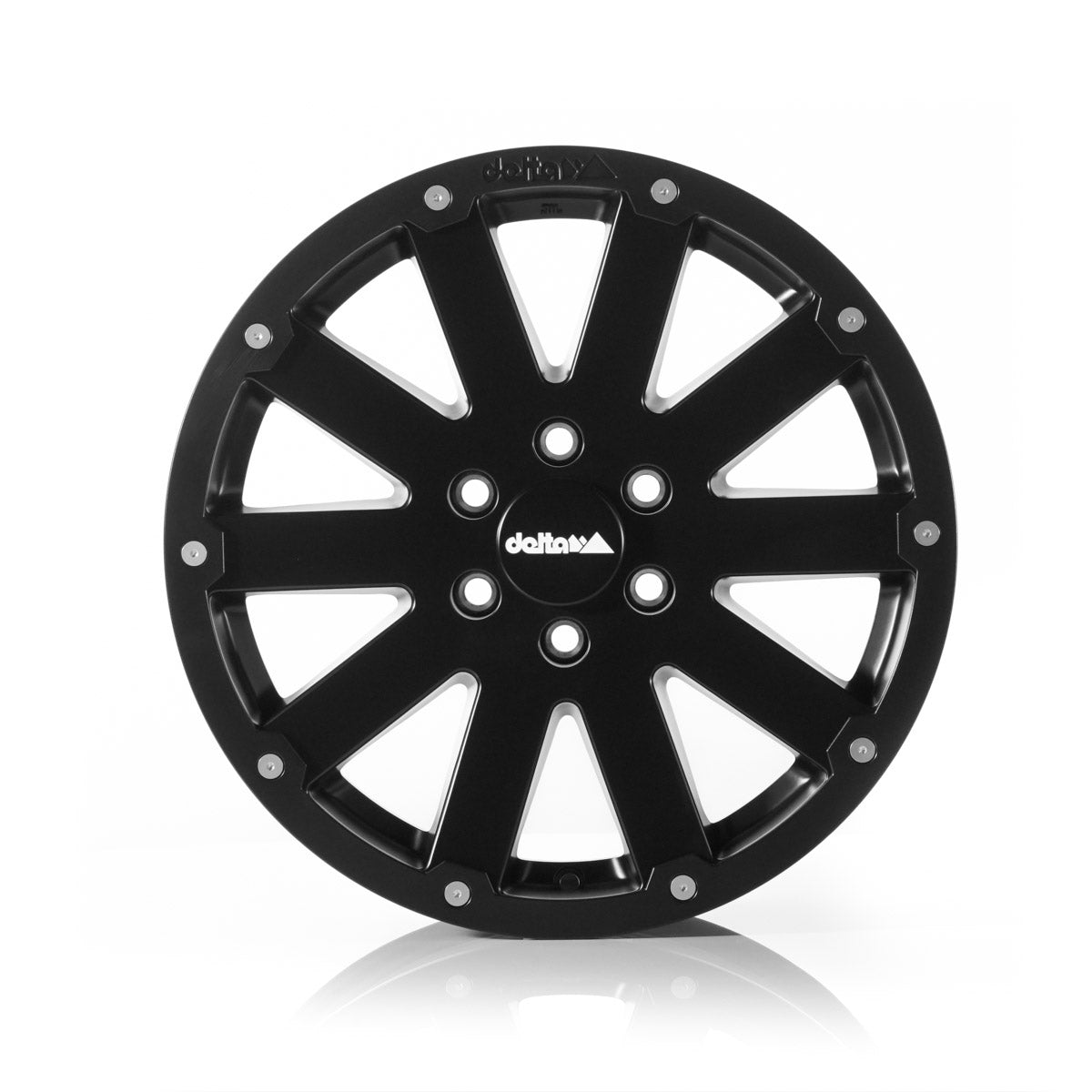 delta4x4 Hanma Alufelge 6x139,7 Schwarz Matt – Amarok V6