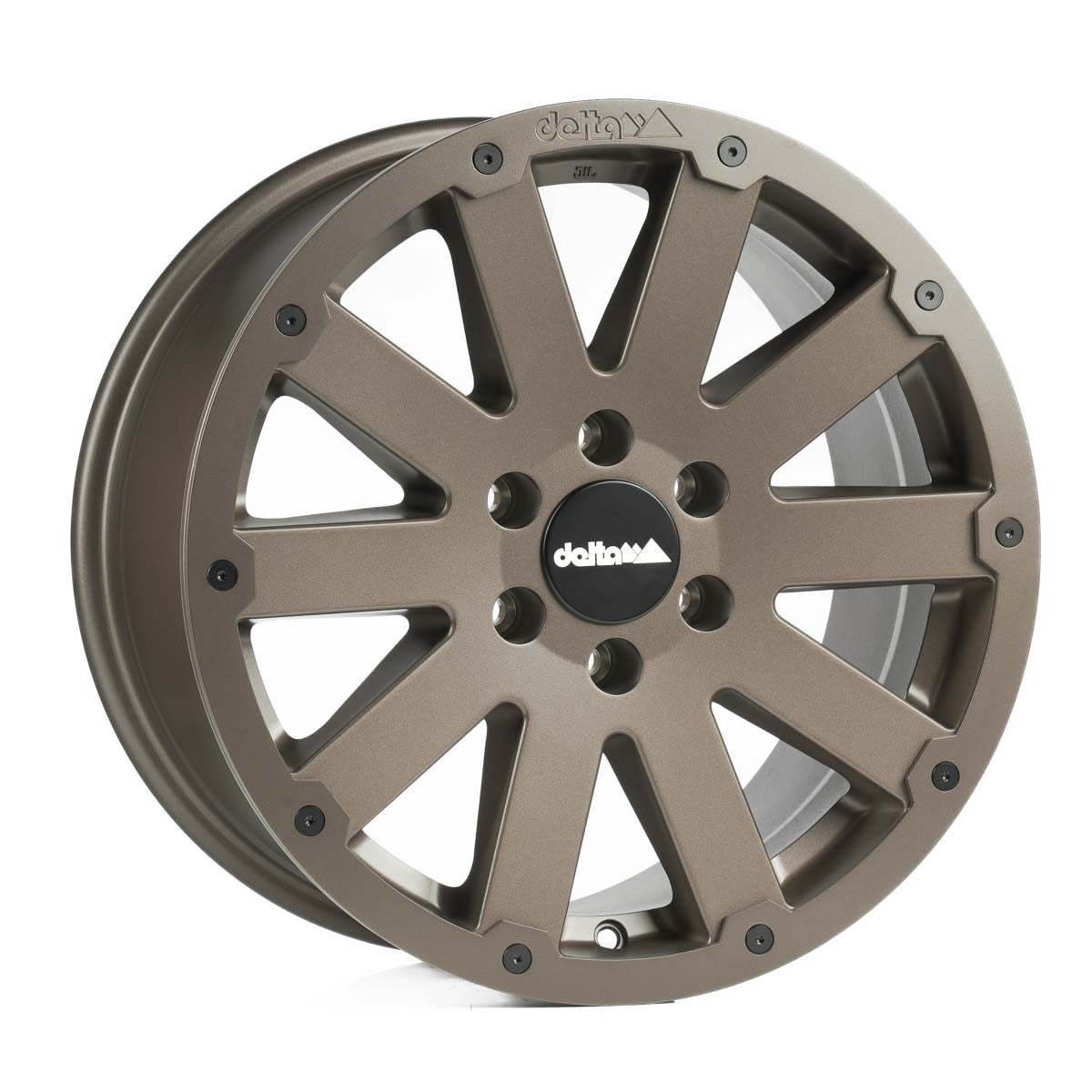 delta4x4 Hanma 17" Sahara Alufelge 6x120 Bronze Matt – Transit
