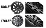 delta4x4 Hanma Alufelge 5x118 Schwarz Matt – Movano 5/118