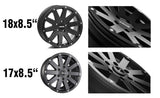 delta4x4 Hanma Alufelge 5x118 Schwarz Matt – Ducato 5/118