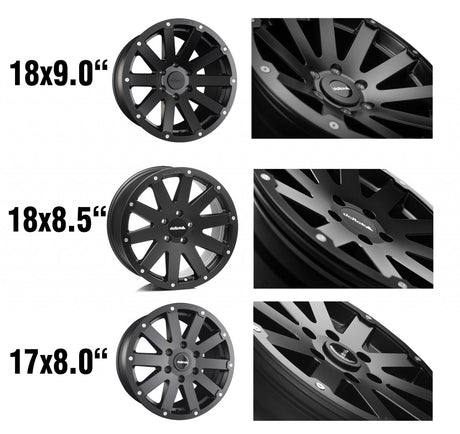 delta4x4 Hanma Rugged Alufelge 6x120 Schwarz Matt – New Transporter