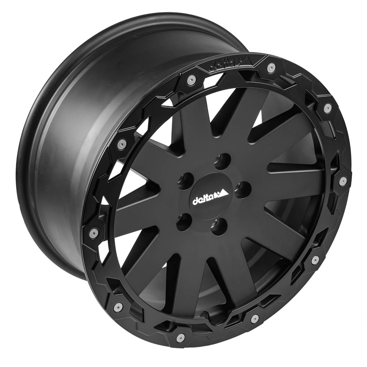 delta4x4 Hanma Rugged Alufelge 5x118 Schwarz Matt – Jumper 5/118