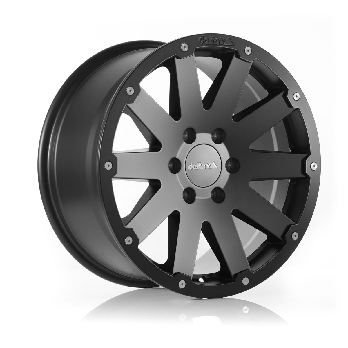 delta4x4 Hanma Alufelge 6x139,7 Schwarz Matt – Ranger Raptor