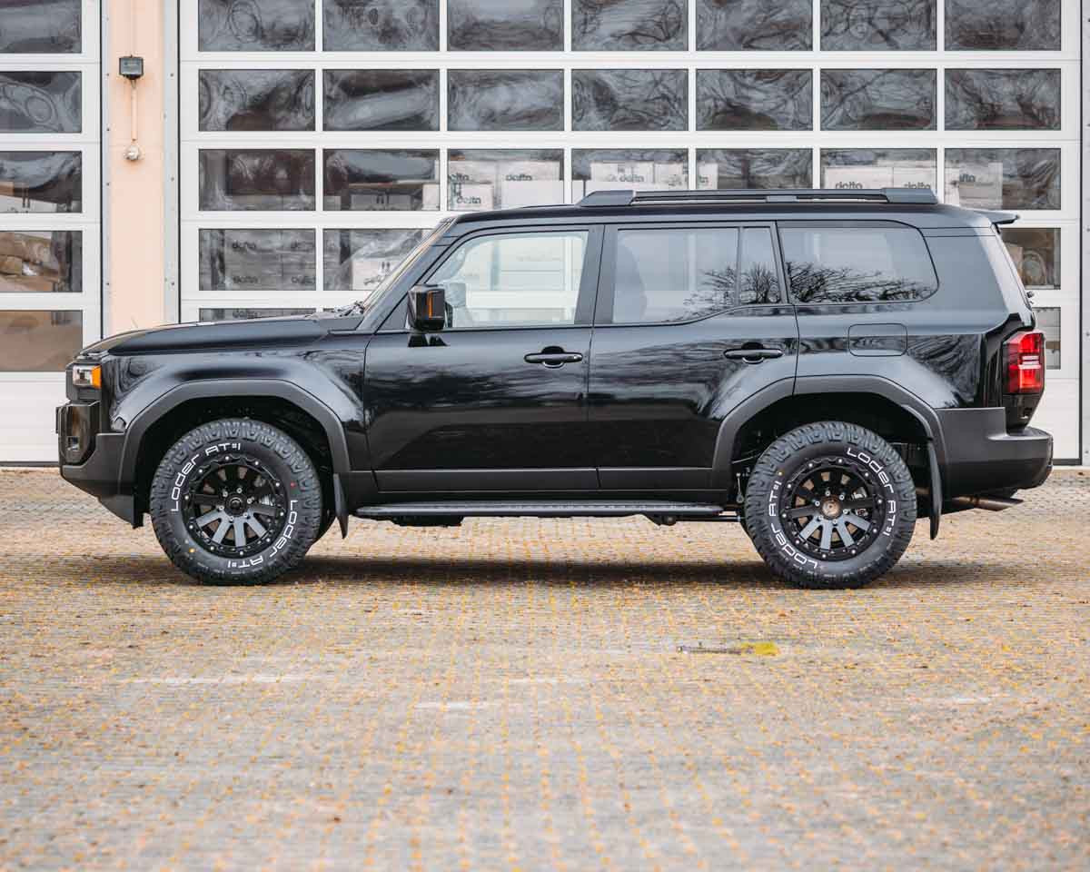 delta4x4 Hanma Rugged Alufelge 6x139,7 Schwarz Matt – Land Cruiser