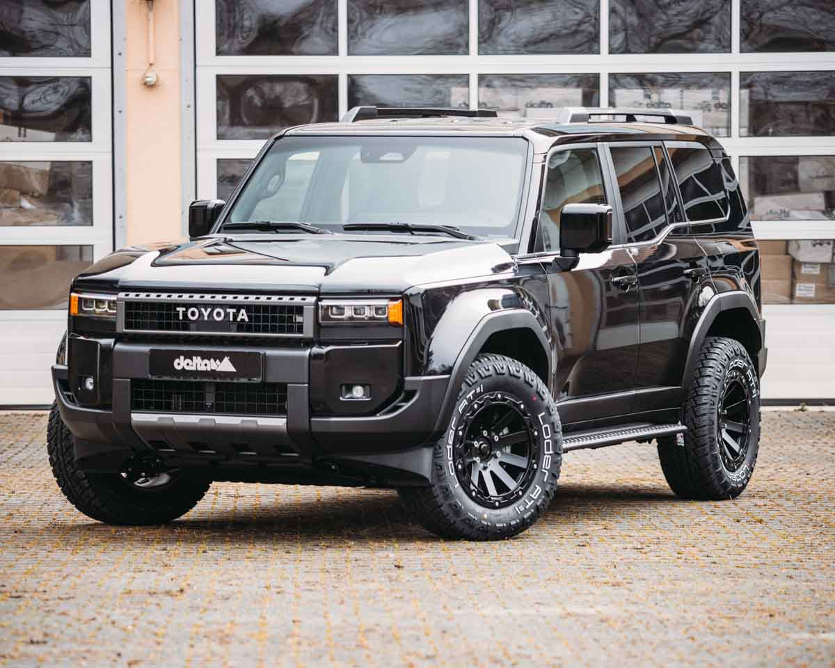 delta4x4 Hanma Rugged Alufelge 6x139,7 Schwarz Matt – Land Cruiser