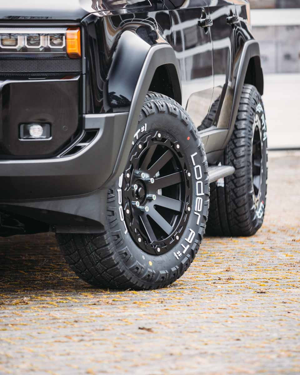 delta4x4 Hanma Rugged Alufelge 6x139,7 Schwarz Matt – Land Cruiser