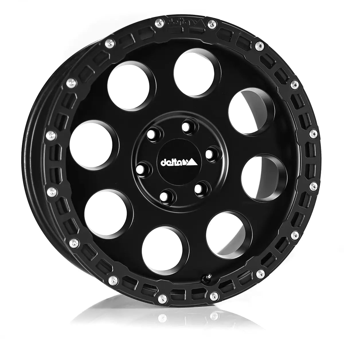 delta4x4 Klassik_B Rugged Alufelge 5x108 Schwarz Matt – Spacetourer Jumpy