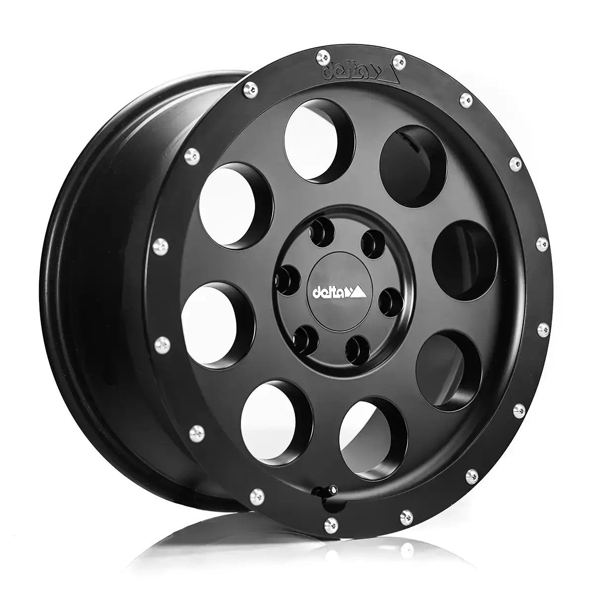 delta4x4 Klassik_B Alufelge 6x130 Schwarz Matt – Grenadier