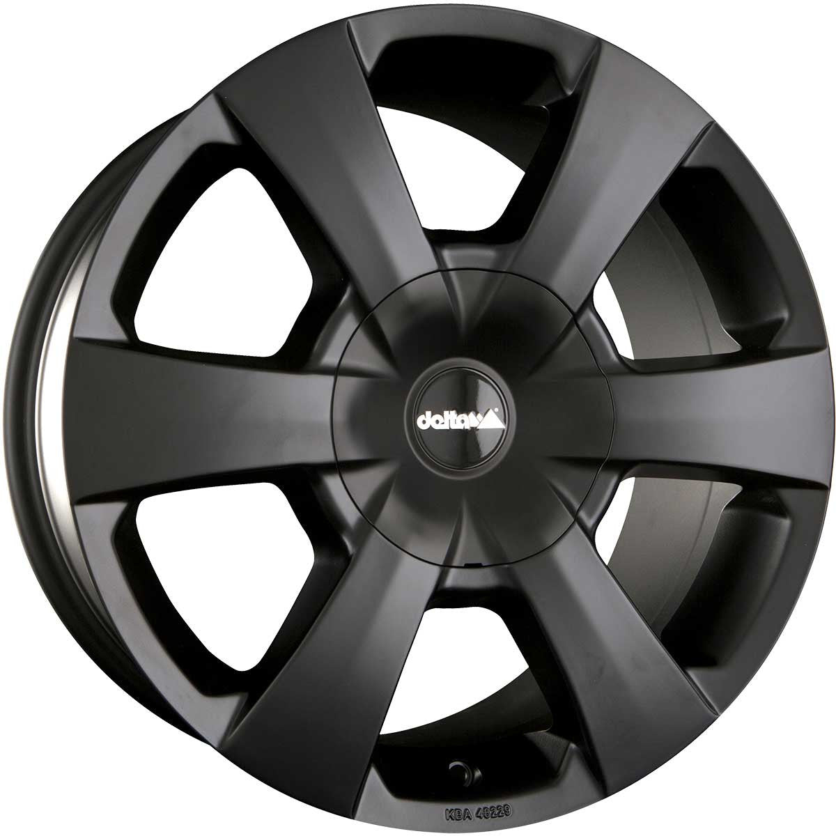 delta4x4 WP Alufelge 6x130 Schwarz Matt – Sprinter