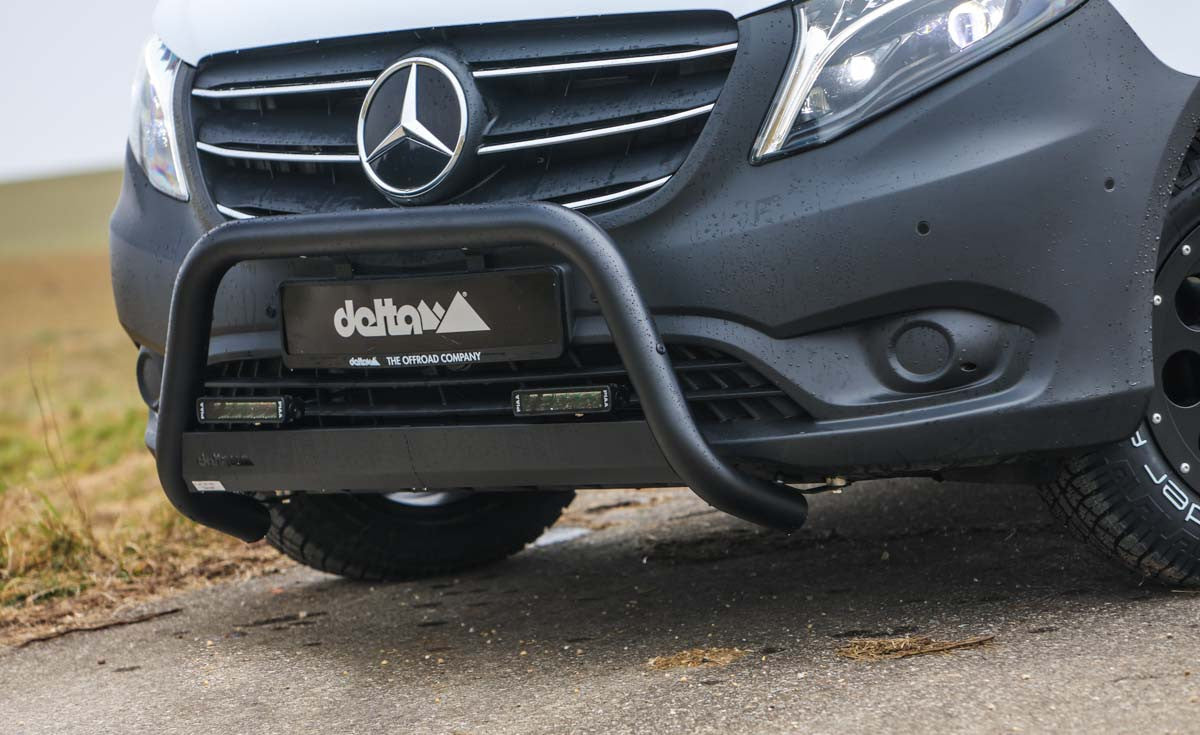 delta4x4 Personenschutzbügel MB Vito Schwarz – Mercedes Vito/Viano