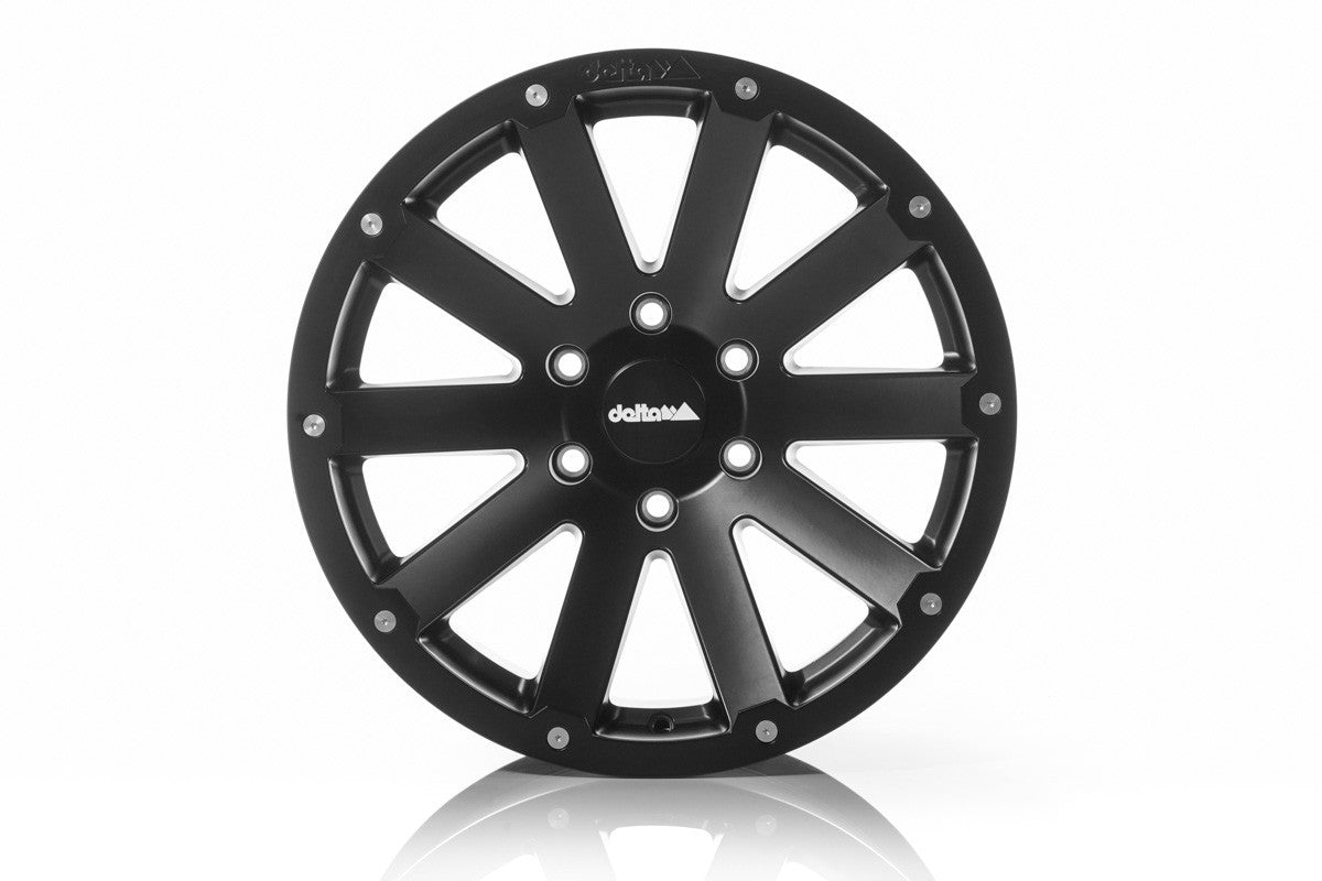 delta4x4 Hanma Alufelge 6x139,7 Schwarz Matt – Bronco