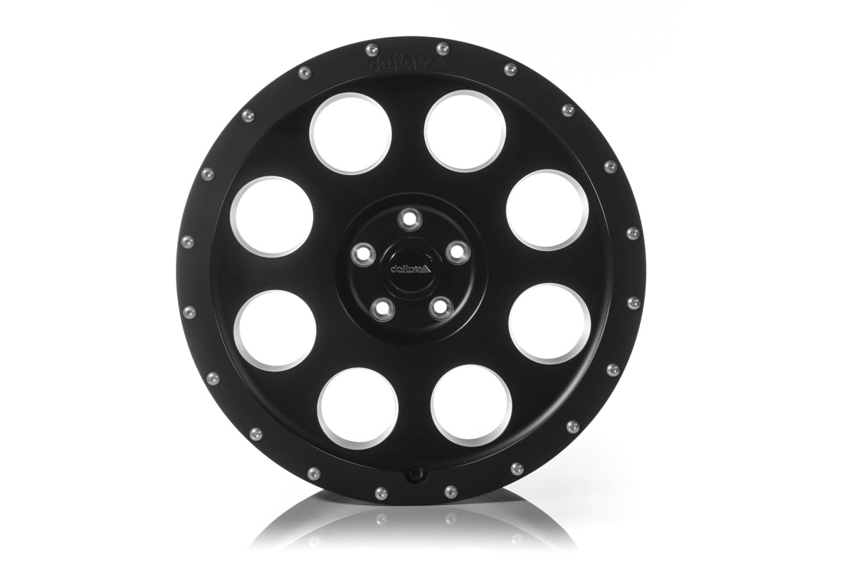 delta4x4 Klassik_B Alufelge 6x139,7 Schwarz Matt – Bronco