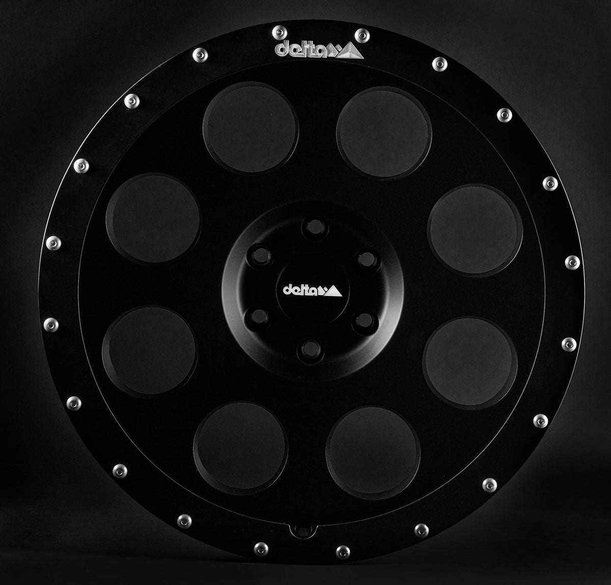 delta4x4 Klassik_B 22" Alufelge 6x139,7 Schwarz Matt – Amarok V6