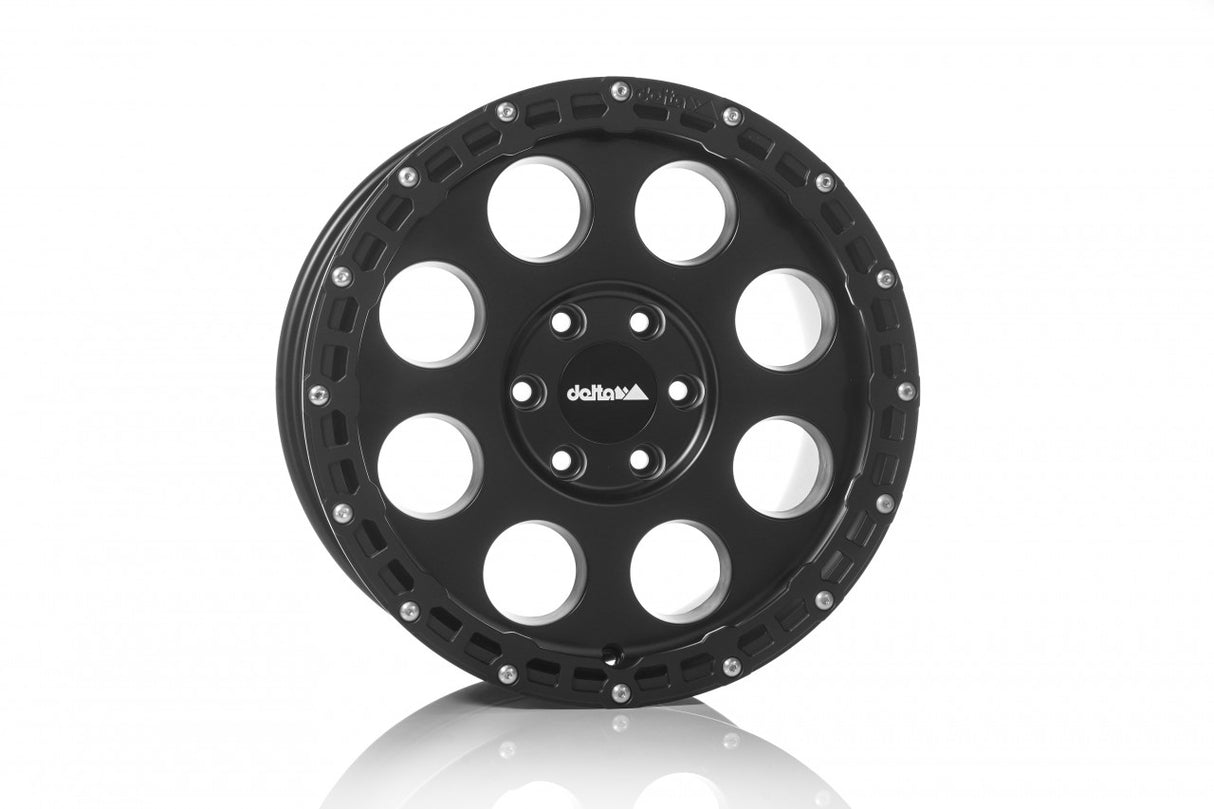 delta4x4 Klassik_B Rugged Alufelge 5x108 Schwarz Matt – ProAce + City/Verso