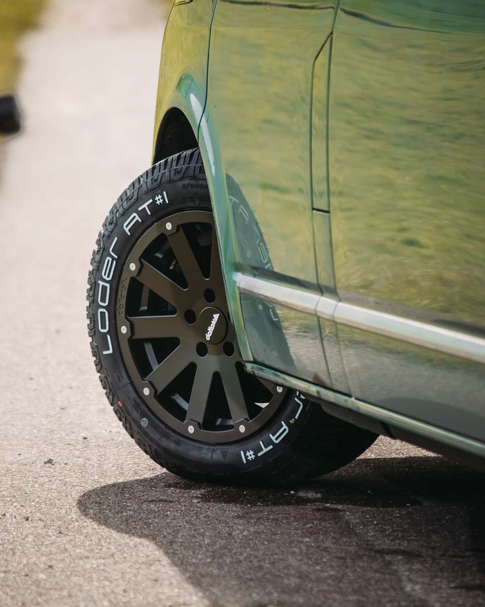 delta4x4 Hanma 17" Alufelge 5x120 Schwarz Matt – T6.1.