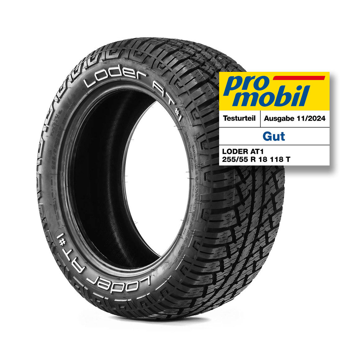 LODER AT#1 255/55 R18  118T