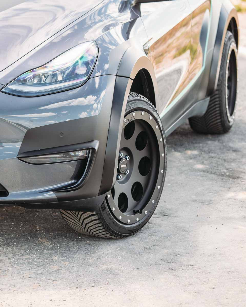 Radabdeckung Tesla Model Y