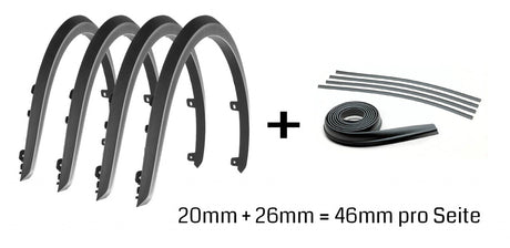 Kombi-Radabdeckung 46mm