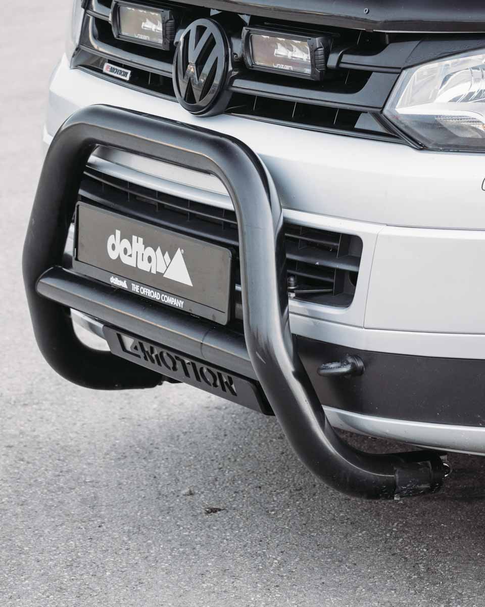 delta4x4 Frontbügel Edelstahl T5 schwarz