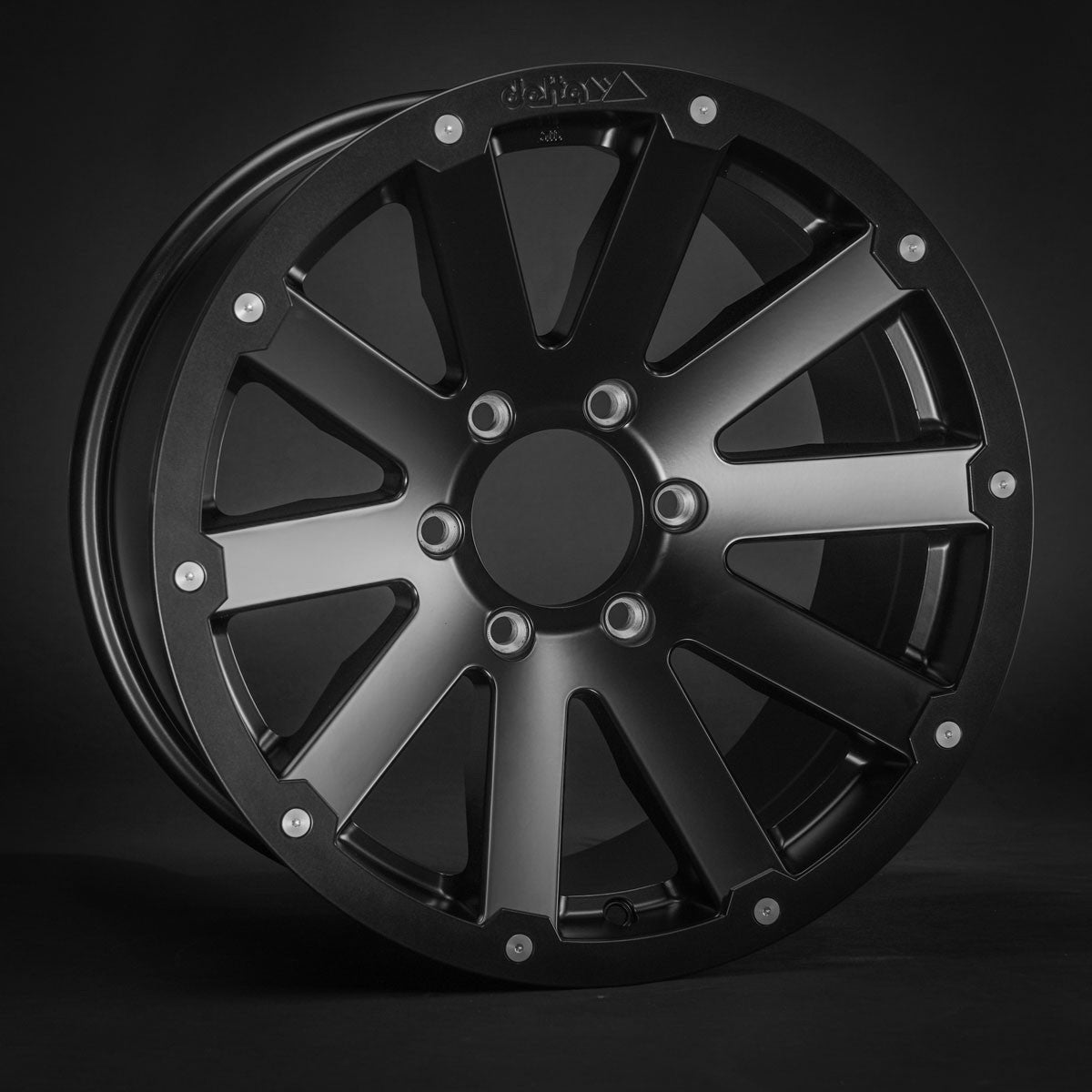 delta4x4 Hanma Alufelge 6x139,7 Schwarz Matt – Land Cruiser