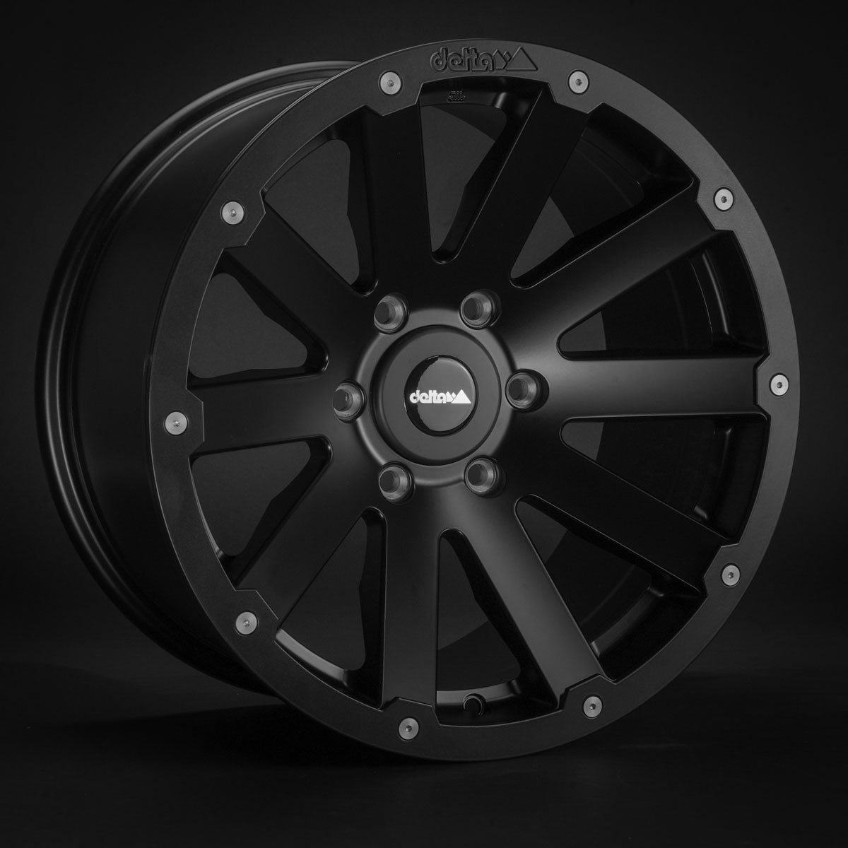 delta4x4 Hanma Alufelge 6x139,7 Schwarz Matt – Land Cruiser
