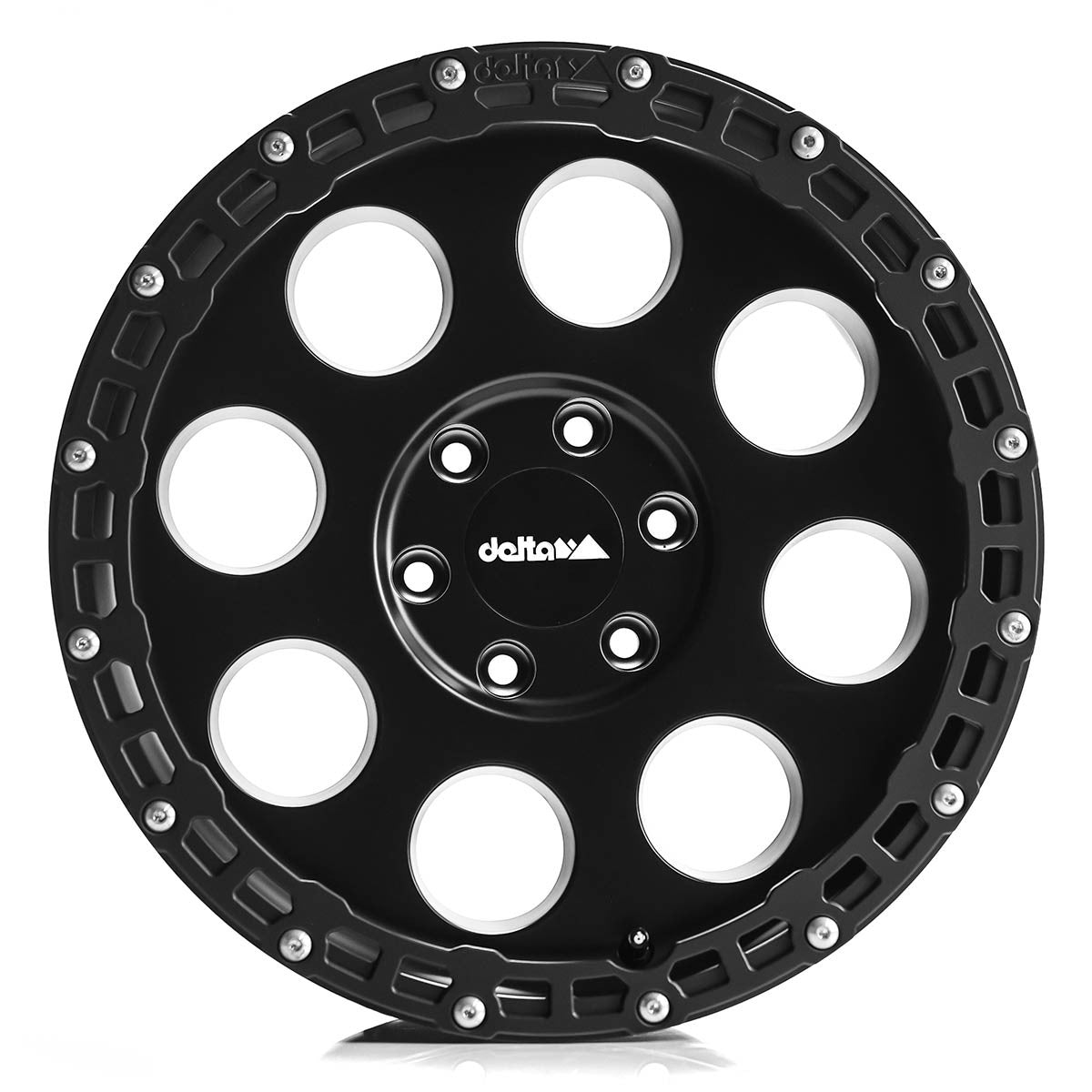 delta4x4 Klassik_B rugged Alufelge 6x130 Schwarz Matt – Sprinter W907/910 2018–2022