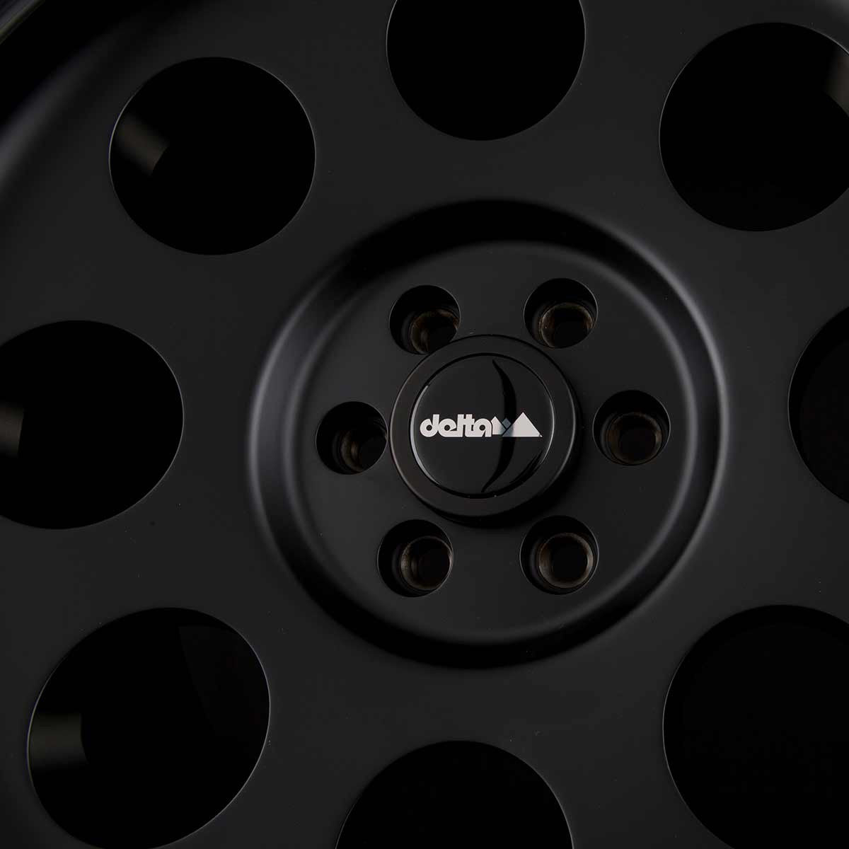 delta4x4 Klassik Alufelge 6x139,7 Schwarz Matt – Ranger 2AB 2023