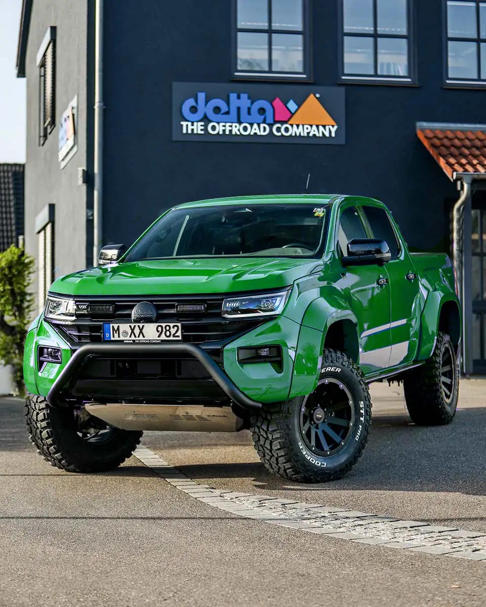 delta4x4 Frontschutzbügel DAKAR Schwarz Matt 70mm – Amarok V6