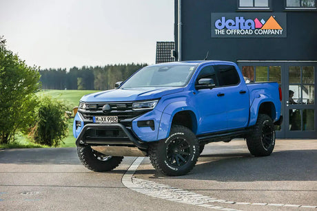 delta4x4 Frontbügel Schwarz Matt 70mm Amarok mit 100mm Lift