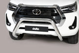 delta4x4 Frontbügel Hilux poliert