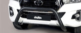 delta4x4 Frontbügel Hilux schwarz matt