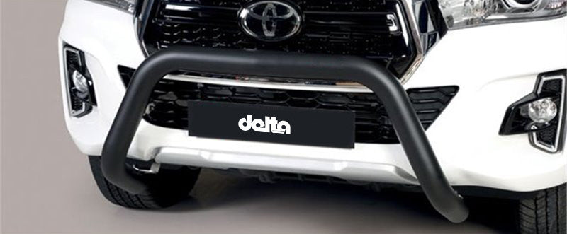 delta4x4 Frontbügel Hilux schwarz matt