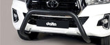 delta4x4 Frontbügel Hilux schwarz matt