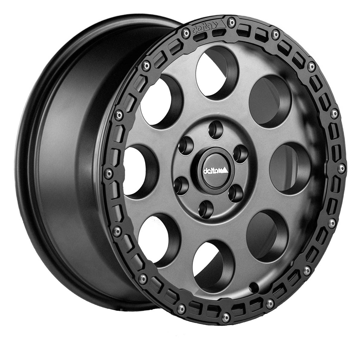delta4x4 Klassik_B Rugged Alufelge 5x130 gun metal grey – Ducato 5/130