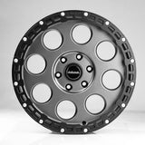 delta4x4 Klassik_B Alufelge 6x120 gun metal grey – Transit/Tourneo Custom