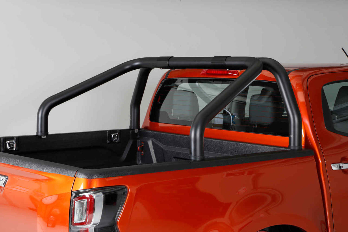 delta4x4 Sports Bar Isuzu D-Max black