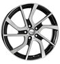 Brock eB1 Schwarz Glanz Voll-Poliert Alufelge 5x19 ET28 5x112/66.55