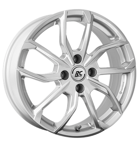 RC-Design RC34 Kristallsilber Alufelge 6.5x16 ET47.5 4x108/63.4