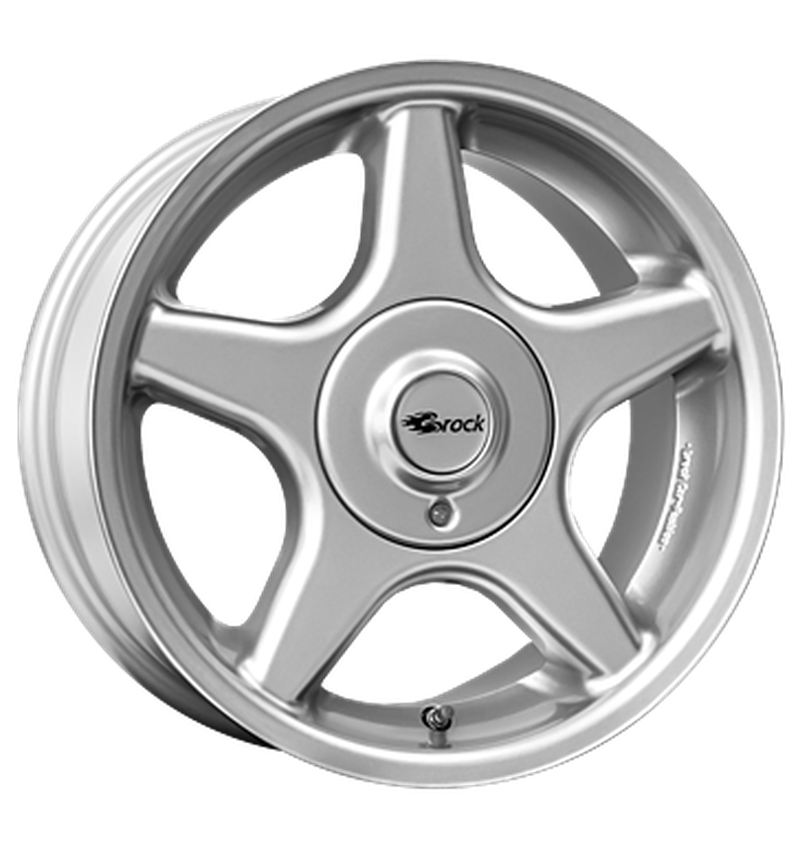 Brock B1 Kristallsilber Alufelge 7.5x16 ET25 4x100/63.4
