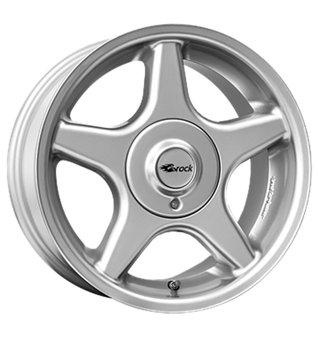 Brock B1 Kristallsilber Alufelge 7.5x16 ET25 4x100/63.4