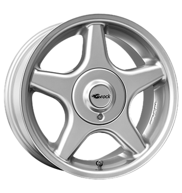 Brock B1 Kristallsilber Alufelge 7.5x16 ET25 4x100/63.4