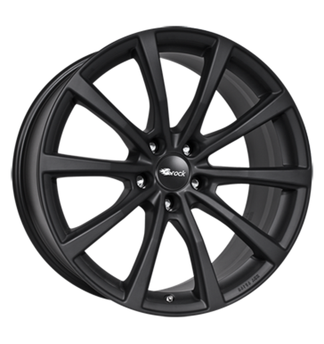 Brock B32 Schwarz Klar Matt Alufelge 9.5x20 ET22 5x112/66.6
