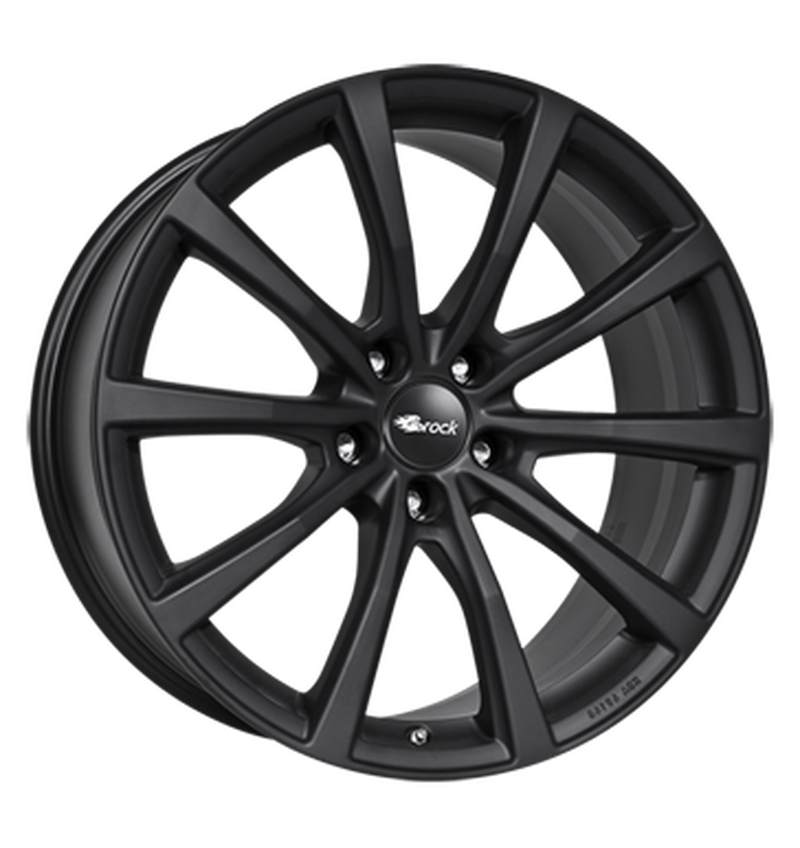 Brock B32 Schwarz Klar Matt Alufelge 7.5x18 ET29 5x112/66.6