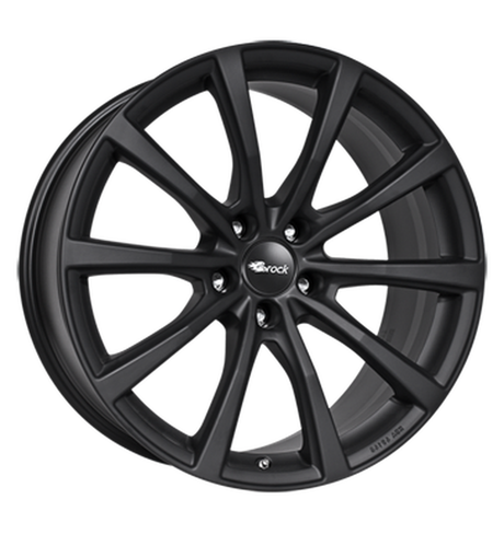 Brock B32 Schwarz Klar Matt Alufelge 9.5x20 ET40 5x120/72.6