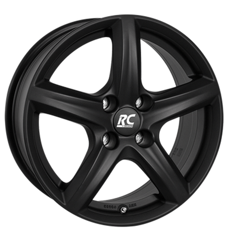 RC-Design RC24 Schwarz Klar Matt Alufelge 6.5x16 ET40 4x108/63.4