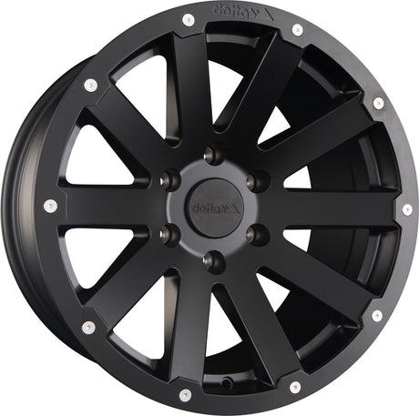 delta4x4 Hanma Alufelge 6x130 Schwarz Matt – Sprinter 910