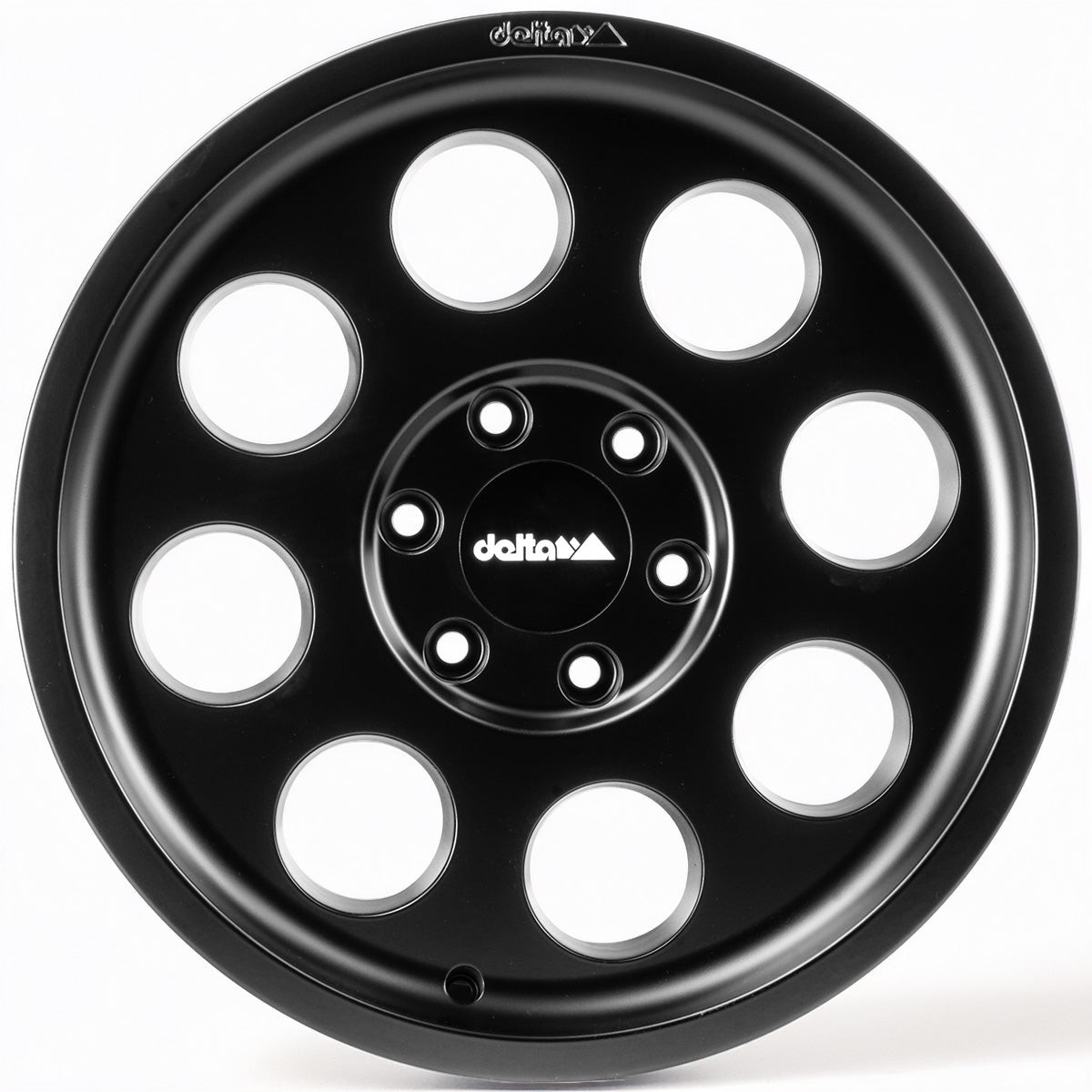 delta4x4 Klassik Alufelge 6x139,7 Schwarz Matt – Bronco